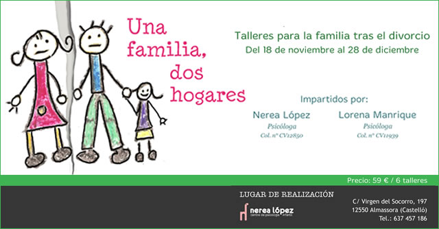 "Una familia, dos hogares"