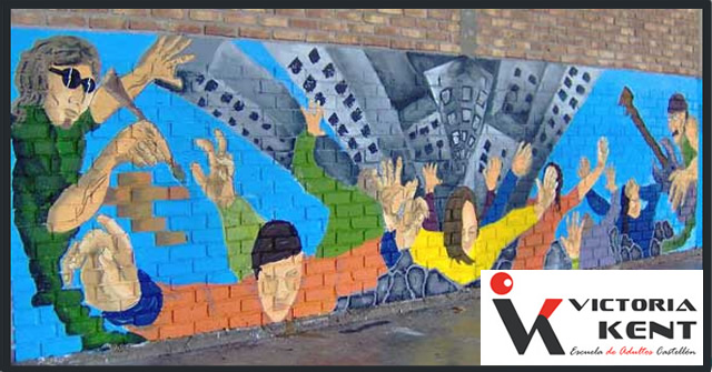 3.Charla en la escuela de adultos Viktoria Kent